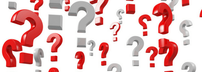 Floating Question Marks