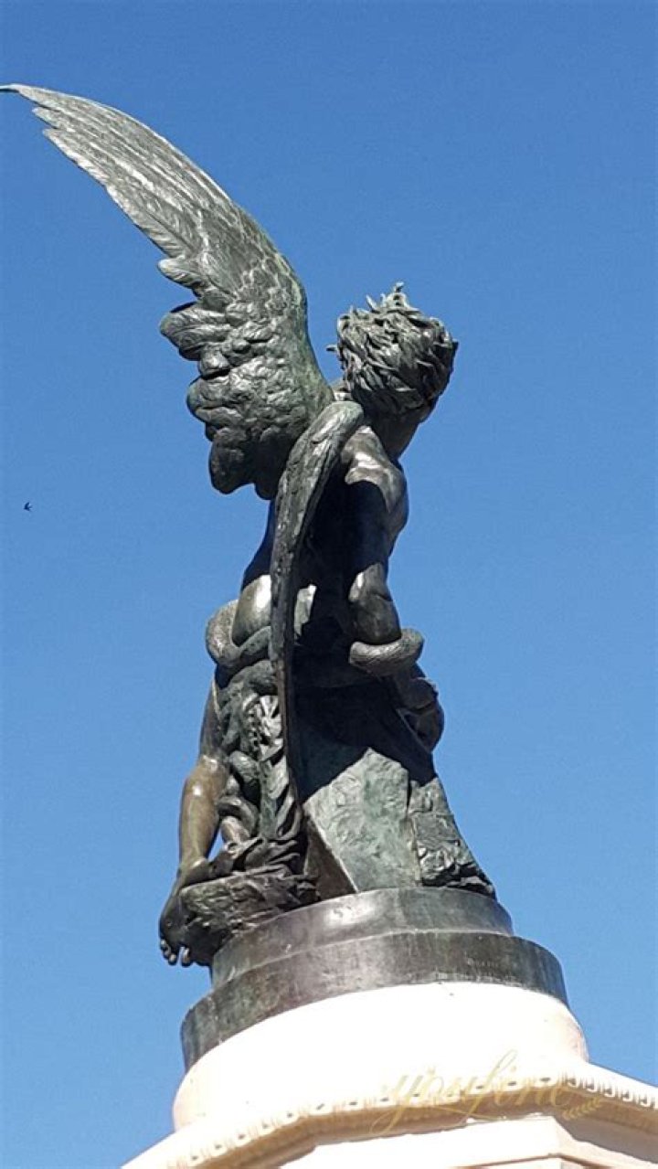 Unveiling The Enigma Of The Fallen Angel Statue Found In Russia