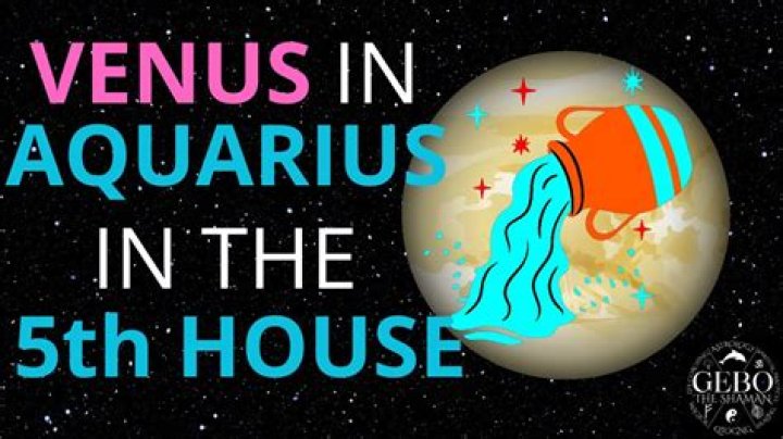 Venus in Aquarius in the 5th House Truly Divine ·