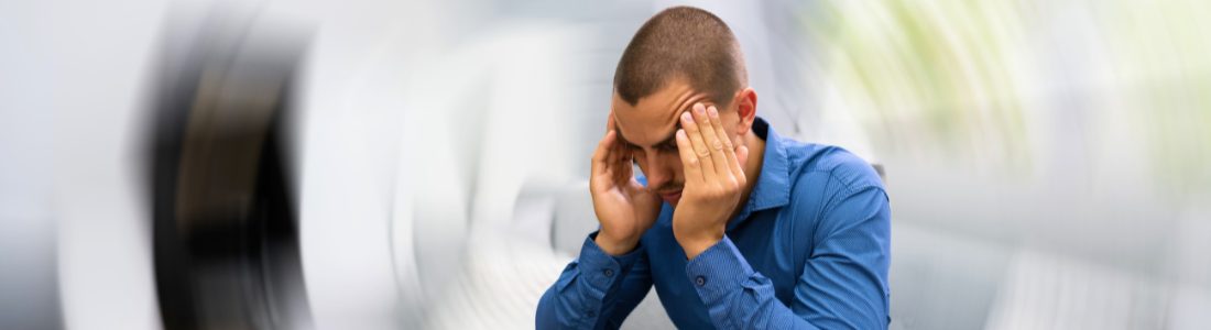 Man with somatic symptom disorder