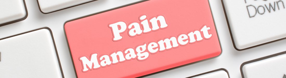 Pain Management key on keyboard